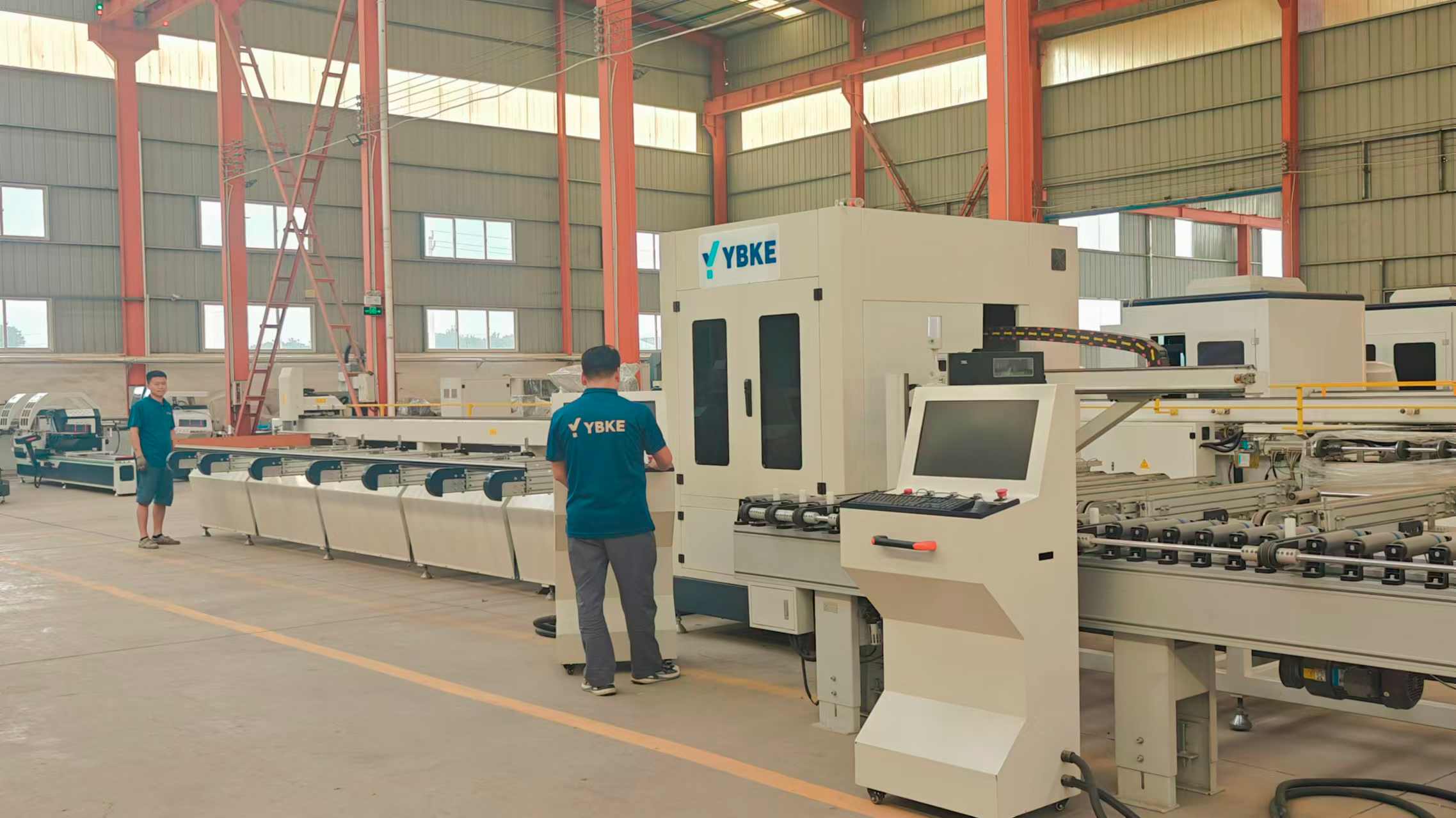 Aluminum window production